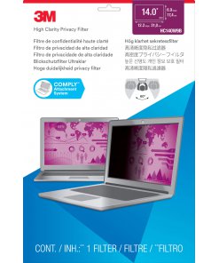 מגן פרטיות למחשב נייד עם חדות גבוהה 3M™ | HC140W9B | High Clarity Privacy Filter for 14