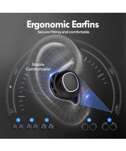 אוזניות תוך אוזן בלוטוס כולל מגע טאץ' ואפשרויות מגוונות באוזניה - Mpow M30 Plus | IPX8 | TWS