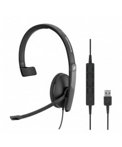 אוזניות עם מיקרופון (מדונה) חיבור USB באיכות מעולה - Sennheiser SC130 USB Headset (3)