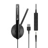 אוזניות עם מיקרופון (מדונה) חיבור USB+כבל AUX באיכות מעולה – Sennheiser SC135 AUX+USB Headset (1)