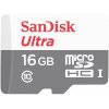 זיכרון פלאש - Sandisk Ultra Class 10 MicroSD 16GB