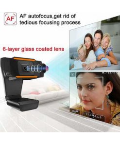 מצלמת רשת אינטרנט עם מיקרופון מובנה - OEM KQ180P Web Camera 1080P Full HD (4)