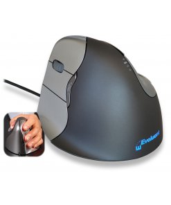 עכבר חוטי ארגונומי אנכי – Evoluent VM4L Left Wired ergonomic VerticalMouse 4