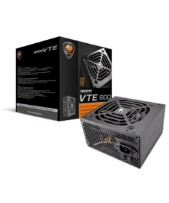 ספק כוח קוגר בצבע שחור 600W כולל מאוורר 120מ