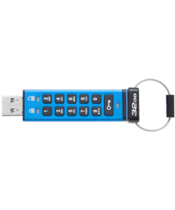 כונן מוצפן 16GB קינגסטון הצפנת נתונים Kingston DT2000 16GB USB (1)