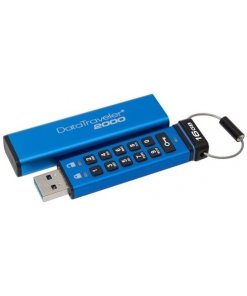 כונן מוצפן 16GB קינגסטון הצפנת נתונים Kingston DT2000 16GB USB (1)