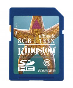 כרטיס זיכרון 8GB קינגסטון Kingston CompactFlash Card 8GB SD68GB Flash Memory (1)
