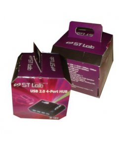 מתאם 4 יציאות ST-LAB U-181 USB2 (4)