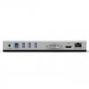 תחנת עגינה U-900 מחברת ST-LAB כוללת  HDMI ,DVI, LAN , 4xUSB3.0back+2xUSB3.0front , AUDIO , MIC, למוצר שנה אחריות