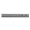 תחנת עגינה U-900 מחברת ST-LAB כוללת  HDMI ,DVI, LAN , 4xUSB3.0back+2xUSB3.0front , AUDIO , MIC, למוצר שנה אחריות