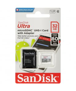 כרטיס זיכרון SanDisk | SDSQUNS-032G | MicroSD Ultra 32GB