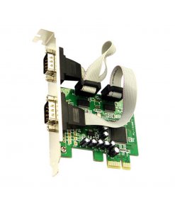 כרטיס הרחבה סריאלי 2 יציאות RS232 גולד-טאץ' Gold Touch SU-PCIE-2S (1)