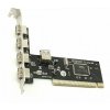 כרטיס מסך 4 יציאות USB2.0 גולד טאץ' Gold Touch SU-PCI-4USB PCI Card 4 1Port USB2 (2)