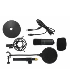 סט מיקרופון מקצועי חיבור USB ביצועים גבוהים מאוד DELOCK D66300 (1)