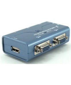 קופסאות מיתוג 2 פורטים USB גולד-טאץ' Gold Touch KVM-USB-2 2 port USB KVM Switch  (1)
