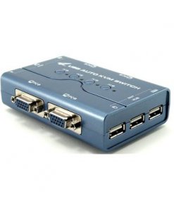 קופסאות מיתוג 4 פורטים USB גולד-טאץ' Gold Touch KVM-USB-4 4 port USB KVM Switch (3)