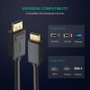 מתאם DispalyPort DP זכר ל DispalyPort DP זכר איכות 4K יוגרין UGREEN 10211 (3)