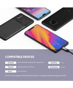 מתאם אוזניות Type-C זכר ל AUX3.5 נקבה יוגרין UGREEN 50596 Type-C to 3.5mm Jack Headphone Adapter (3)