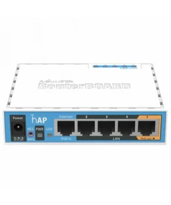 נקודת גישה של 2.4GHz חמישה פורטי Ethernet כולל ספק כוח MikroTik RB951Ui-2nD (1)