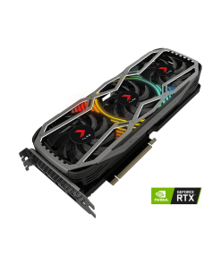 כרטיס מסך RTX 3070 8GB מתאים לגיימינג ביצועי משחק גבוהים 8K פאני PNY VCG3070DFMPB GeForce RTX 3070 8GB XLR8 Gaming REVEL EPIC-X RGB Triple Fan Edition (5)