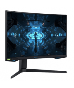 מסך מחשב גיימינג קעור 32 אינץ' סמסונג Samsung C32G75TQSM QLED 240Hz FHD 2K (5)